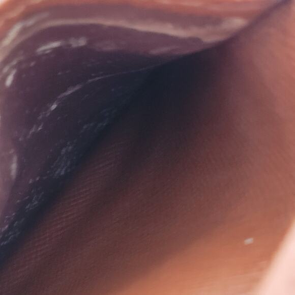 Vintage Louis Vuitton Unisex LV Brown Bi-Fold Leather Wallet Monogram Card 90s - Picture 7 of 12